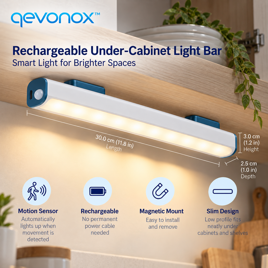 qevonox™ Automatic Fragrance Diffuser with Adjustable Timer and Mist-Free Design